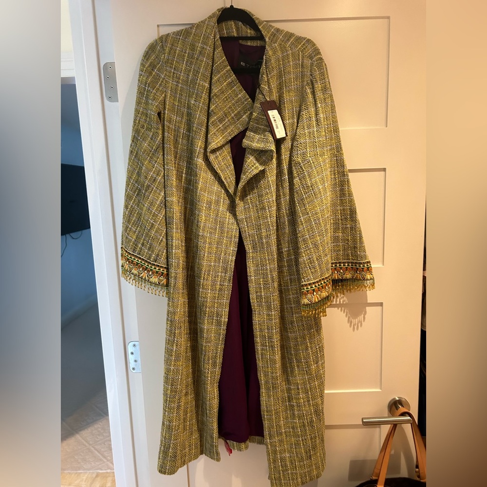 Etro Kayamba Duster Size EU 48 NWT
